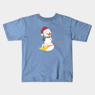 Snowman rocker Kids T-Shirt